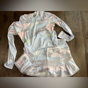 Lucky in Love Camo Long sleeve + Skirt Bundle 🎾